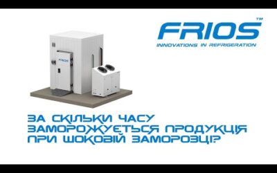 За скільки часу заморожується продукція при шоковій заморозці?